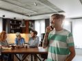Ordering food via AI voice chatbot